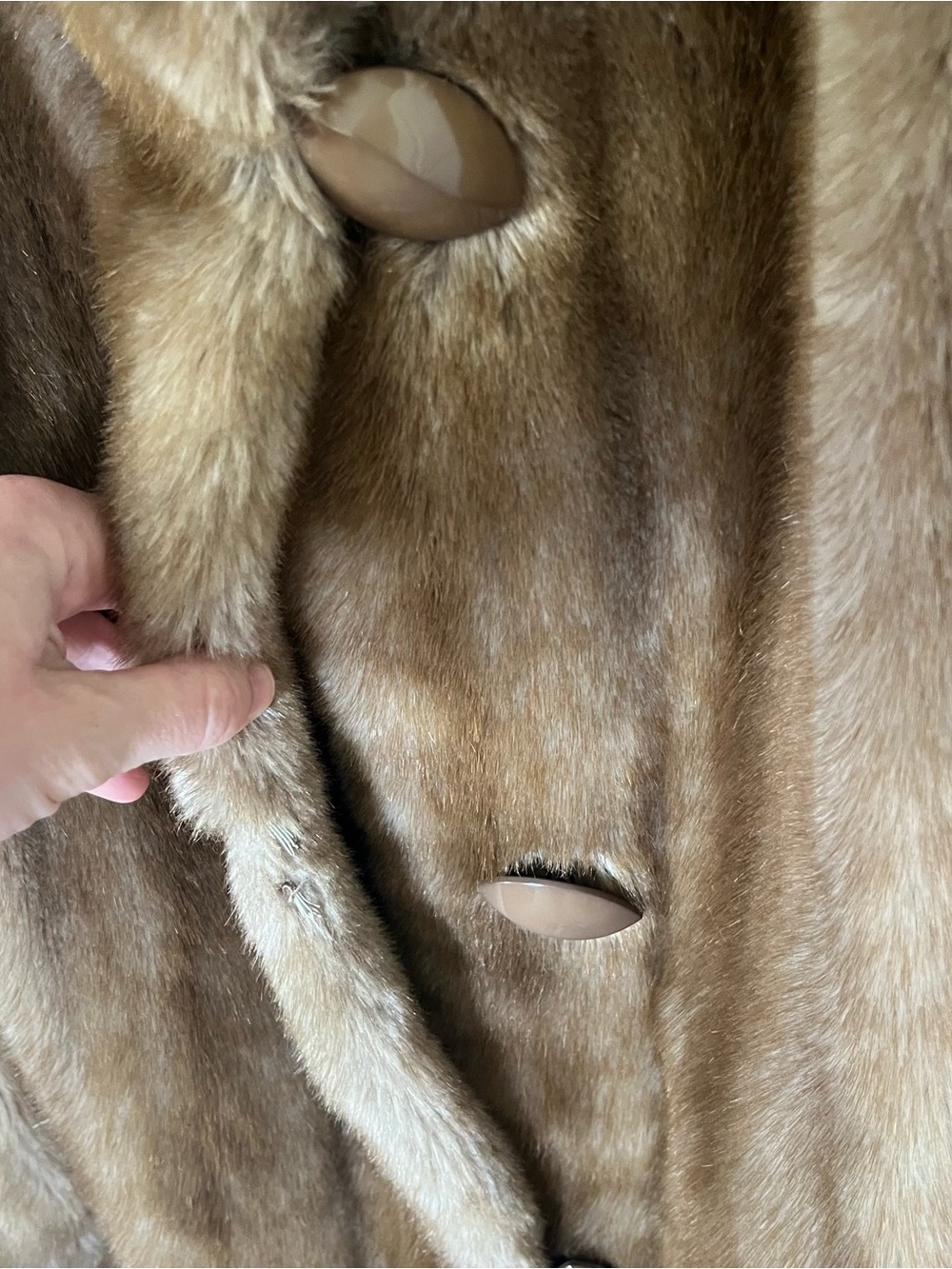 Country Pacer Vintage Faux Fur Women's XL Coat - Picture 4 of 10
